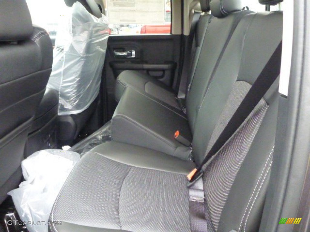 2015 Ram 1500 Laramie Quad Cab 4x4 Rear Seat Photo #98881787