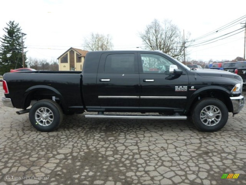 Black 2015 Ram 2500 Laramie Mega Cab 4x4 Exterior Photo #98883362