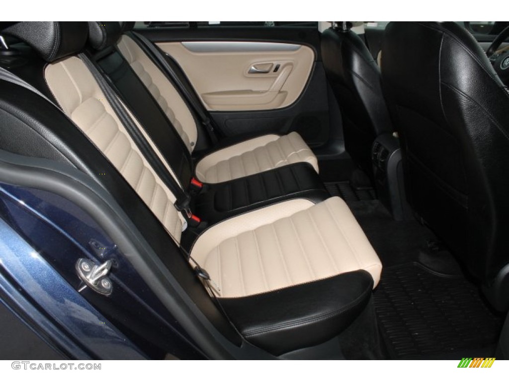 2013 CC Sport Plus - Night Blue Metallic / Desert Beige/Black photo #33