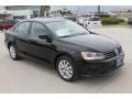 2015 Black Volkswagen Jetta SE Sedan  photo #2