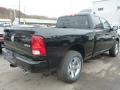 2015 Black Ram 1500 Express Quad Cab 4x4  photo #6