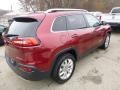 2015 Deep Cherry Red Crystal Pearl Jeep Cherokee Limited 4x4  photo #5