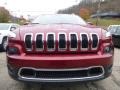 2015 Deep Cherry Red Crystal Pearl Jeep Cherokee Limited 4x4  photo #8