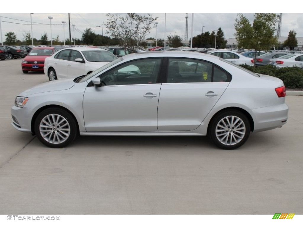 Reflex Silver Metallic 2015 Volkswagen Jetta SE Sedan Exterior Photo #98885825