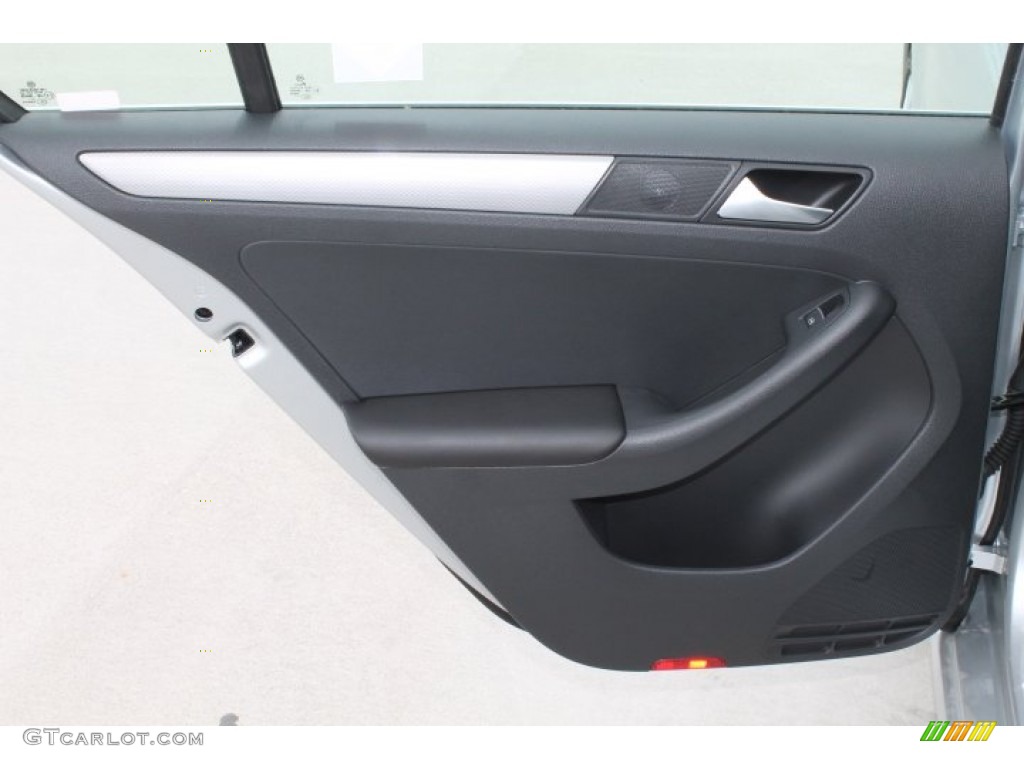 2015 Volkswagen Jetta SE Sedan Titan Black Door Panel Photo #98886086