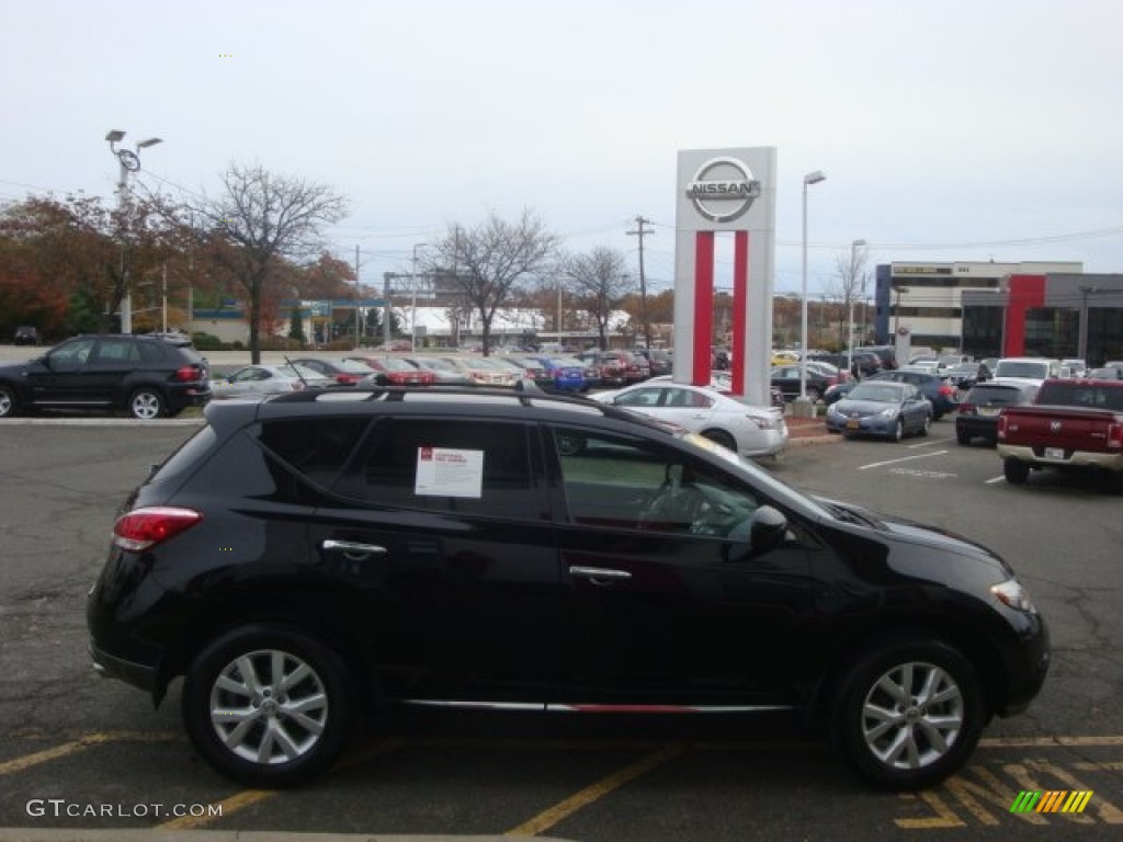 2011 Murano SV AWD - Super Black / Black photo #4