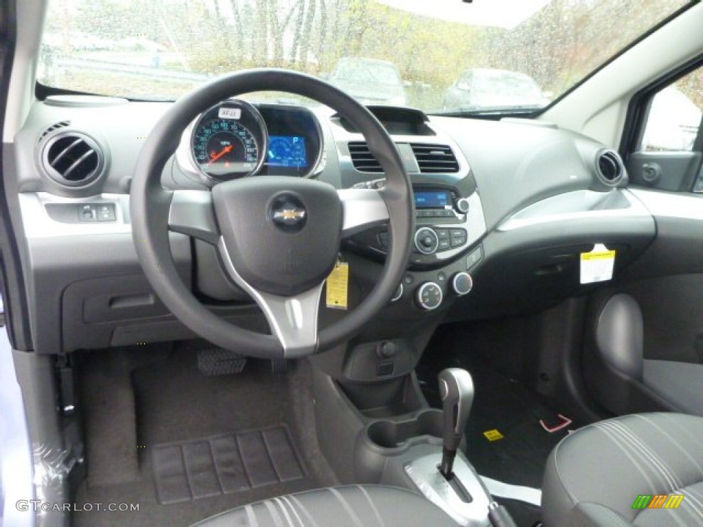 Silver/Silver Interior 2015 Chevrolet Spark LS Photo #98890615