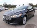 2014 Dark Side Ford Fusion Hybrid SE  photo #13