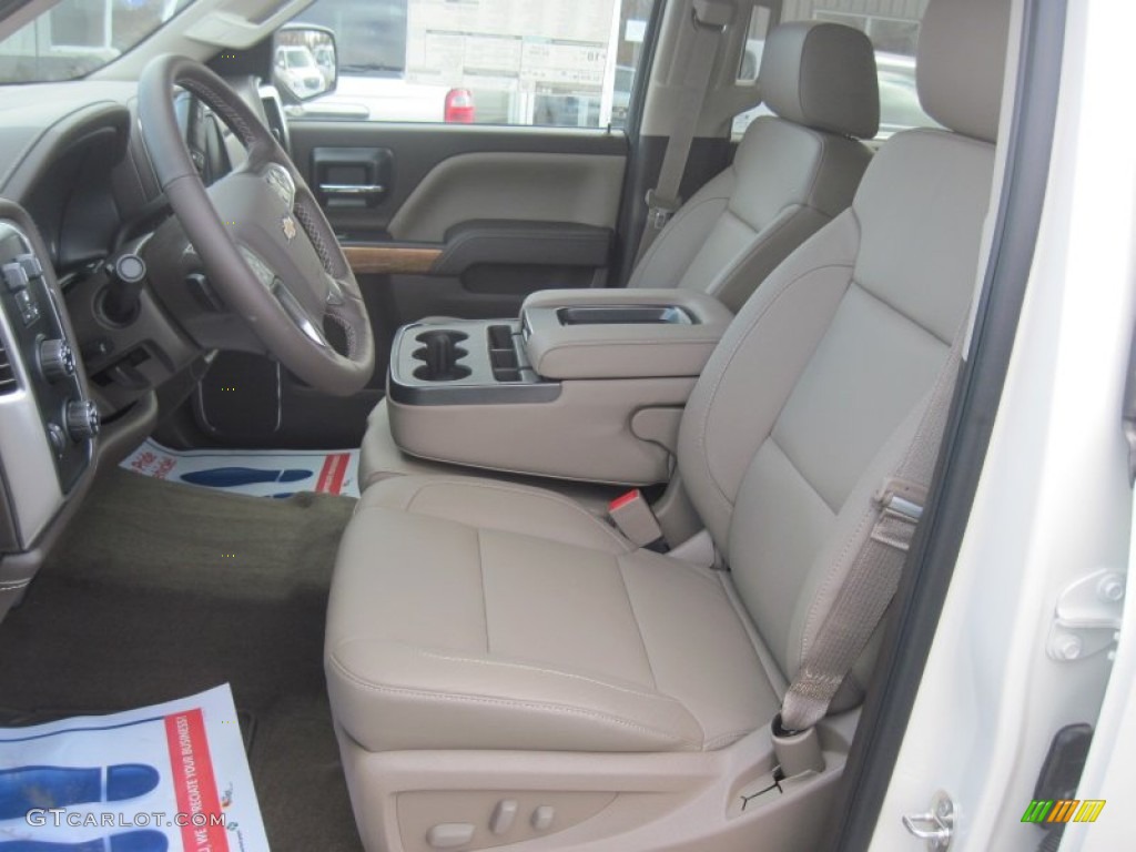 2015 Chevrolet Silverado 1500 LTZ Crew Cab 4x4 Front Seat Photo #98893843