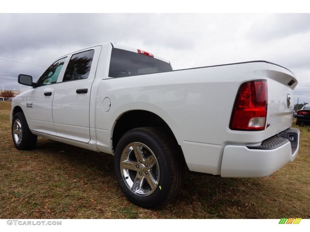 2015 1500 Express Crew Cab - Bright White / Black/Diesel Gray photo #2