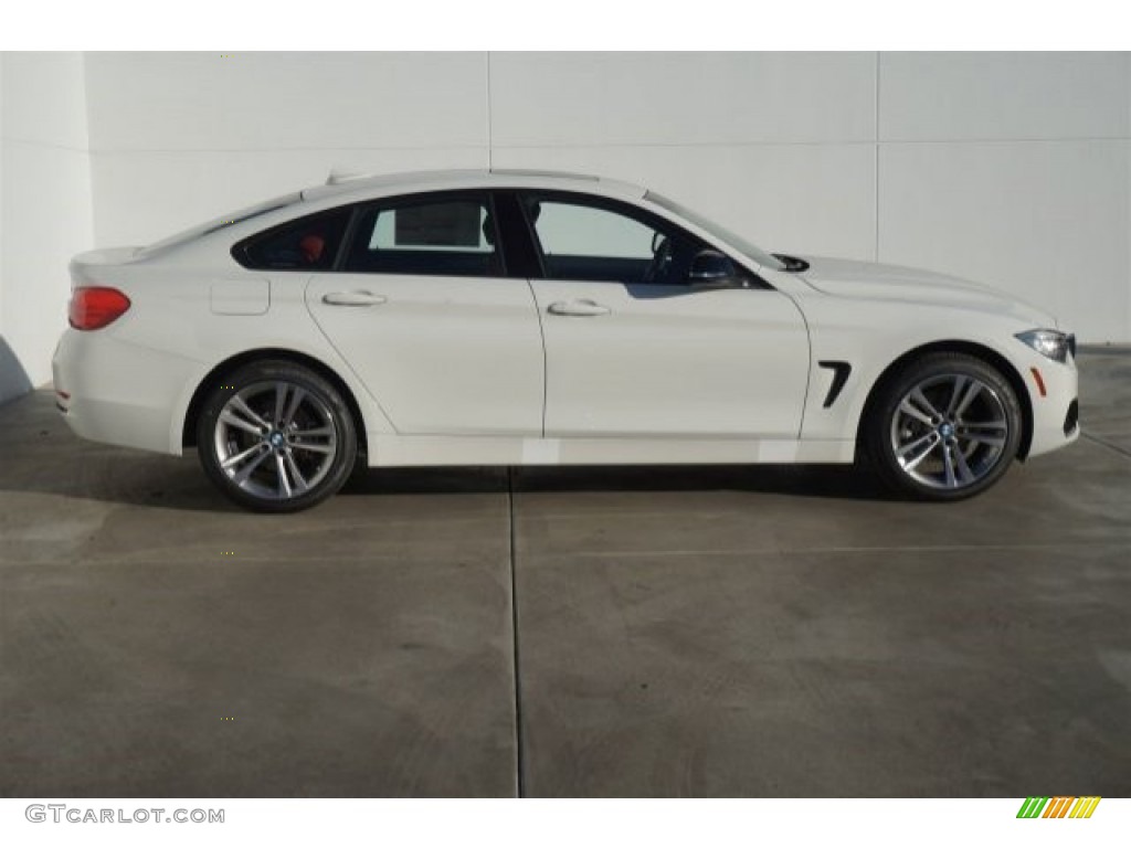 Alpine White 2015 BMW 4 Series 428i Gran Coupe Exterior Photo #98897617