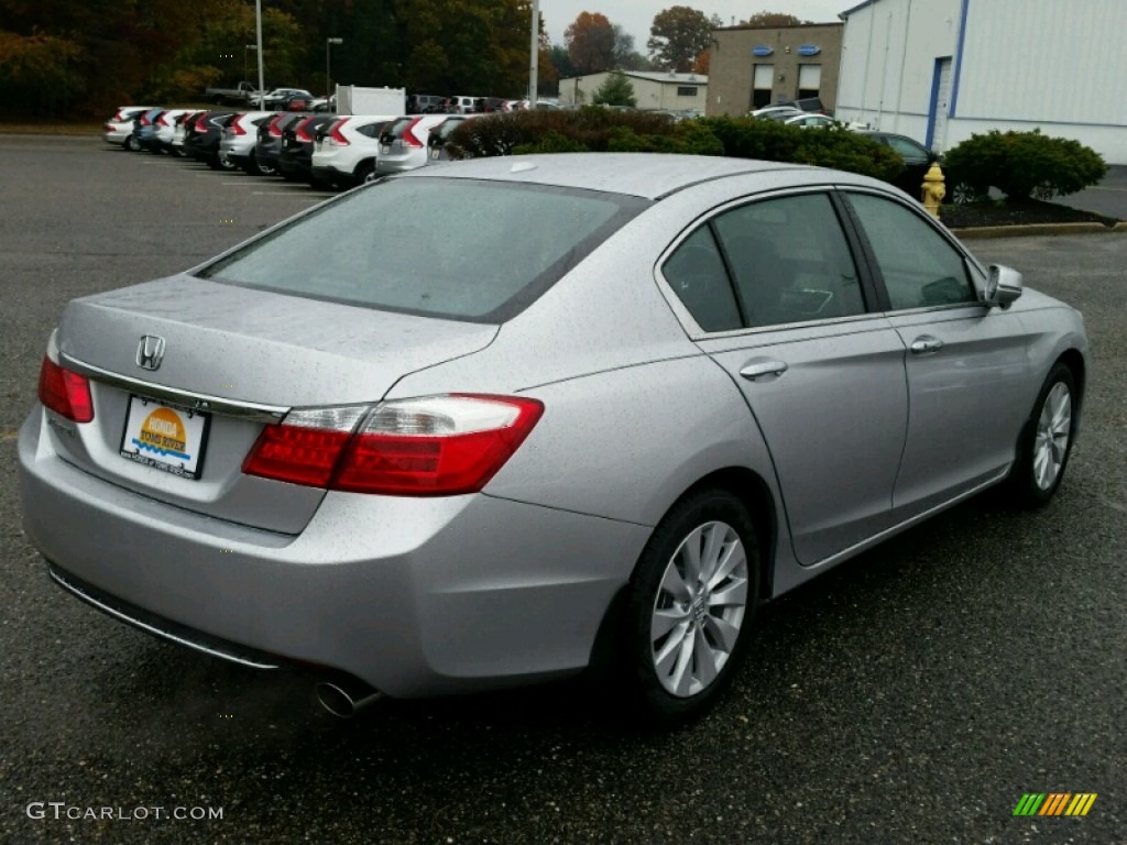 2015 Accord EX-L Sedan - Alabaster Silver Metallic / Black photo #2