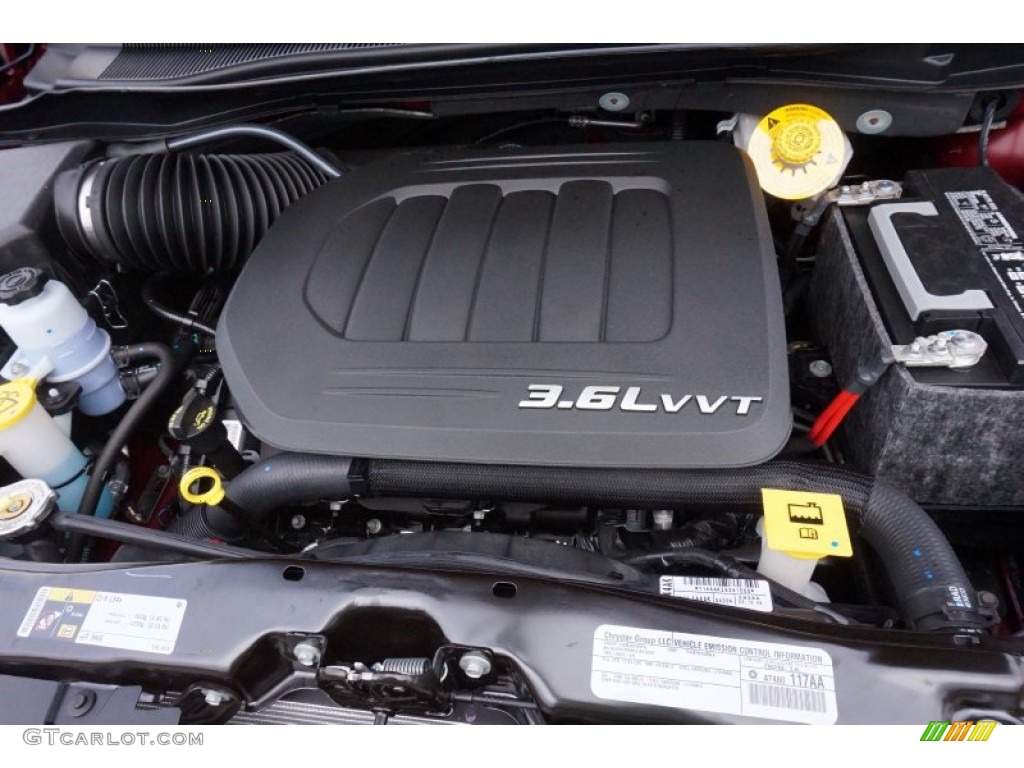 2015 Dodge Grand Caravan SXT 3.6 Liter DOHC 24-Valve VVT V6 Engine Photo #98898280