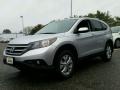 2014 Alabaster Silver Metallic Honda CR-V EX AWD  photo #1