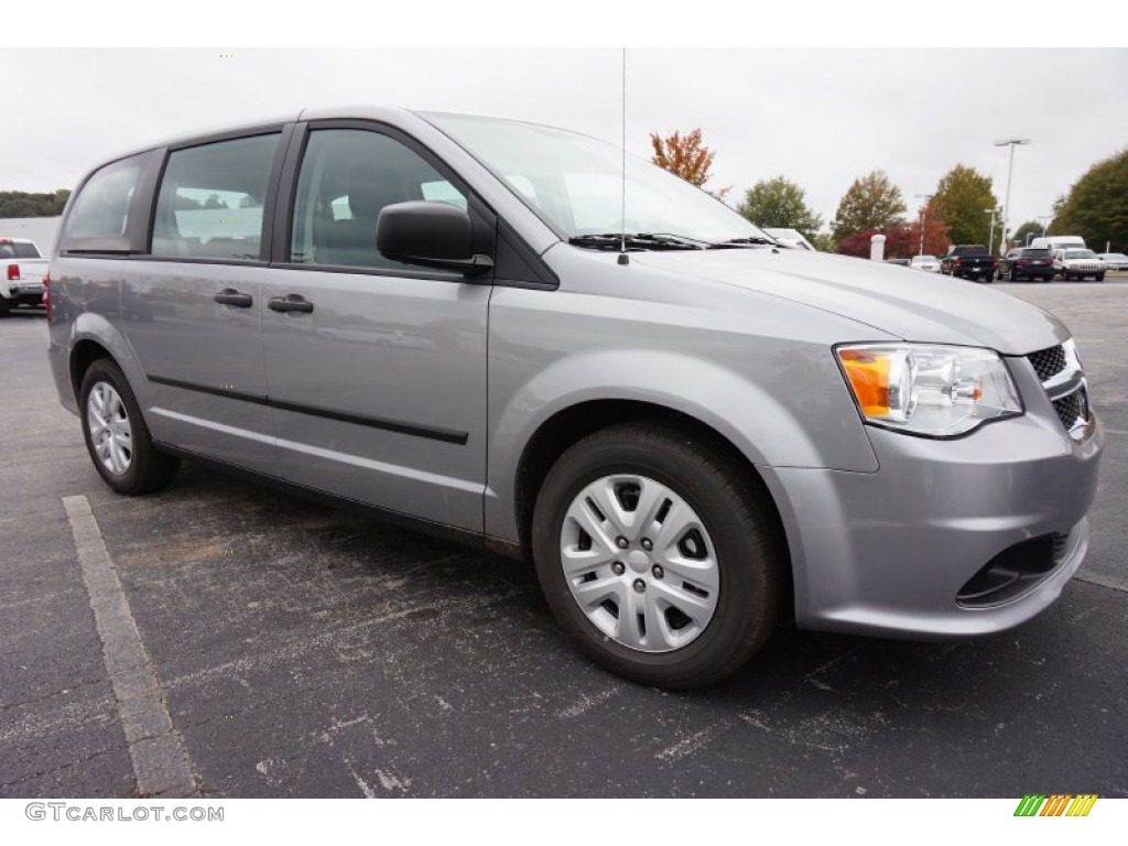 2015 Grand Caravan American Value Package - Billet Silver Metallic / Black/Light Graystone photo #4