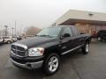 2008 Brilliant Black Crystal Pearl Dodge Ram 1500 SLT Quad Cab 4x4  photo #7