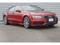 Garnet Red Pearl Effect 2012 Audi A7 3.0T quattro Premium