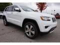 2015 Bright White Jeep Grand Cherokee Limited  photo #4