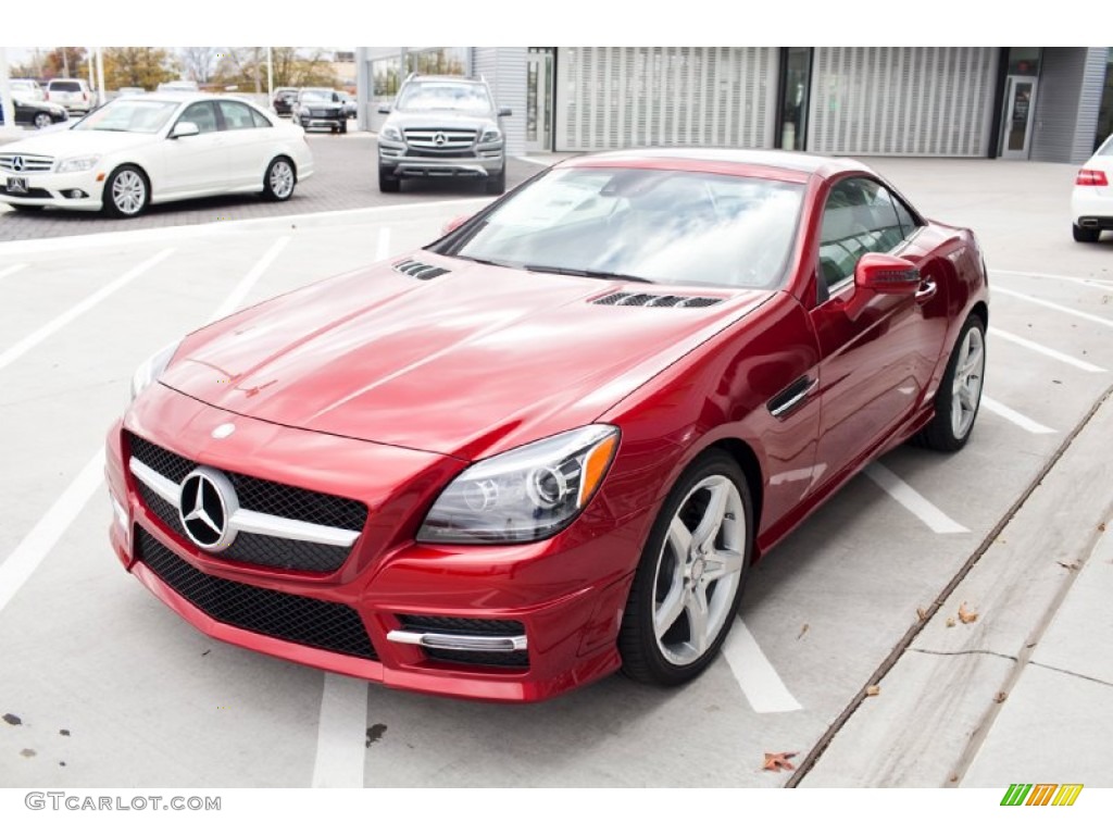 2015 Designo Cardinal Red Metallic Mercedes Benz Slk 250 Roadster