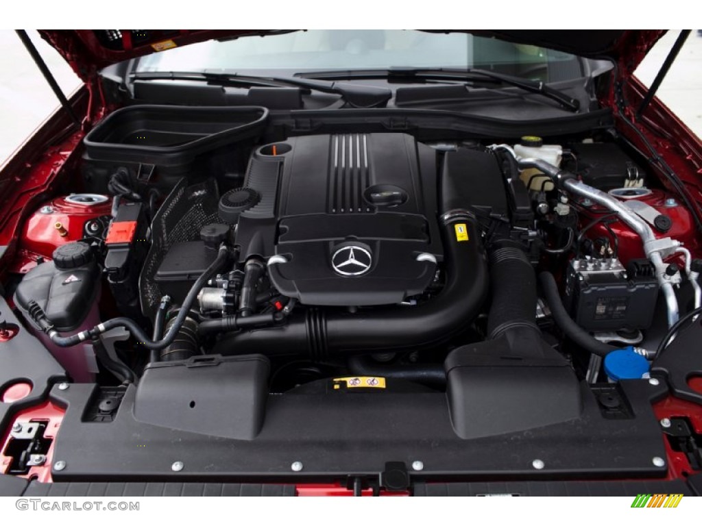 2015 Mercedes-Benz SLK 250 Roadster 1.8 Liter GDI Turbocharged DOHC 16-Valve VVT 4 Cylinder Engine Photo #98901911