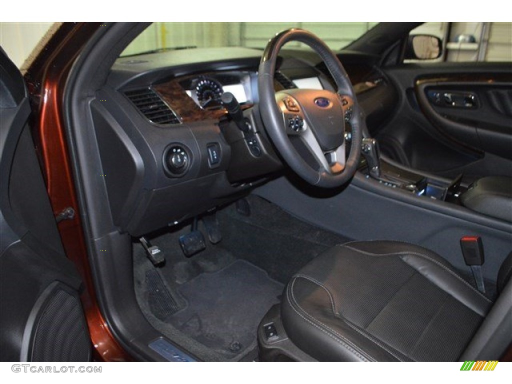 2015 Taurus Limited - Caribou Metallic / Charcoal Black photo #9