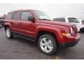 Deep Cherry Red Crystal Pearl 2015 Jeep Patriot Latitude Exterior