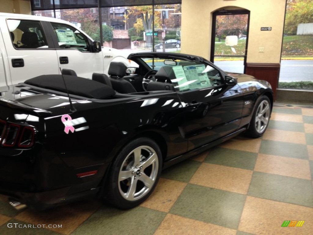 2014 Mustang GT Premium Convertible - Black / Charcoal Black photo #1