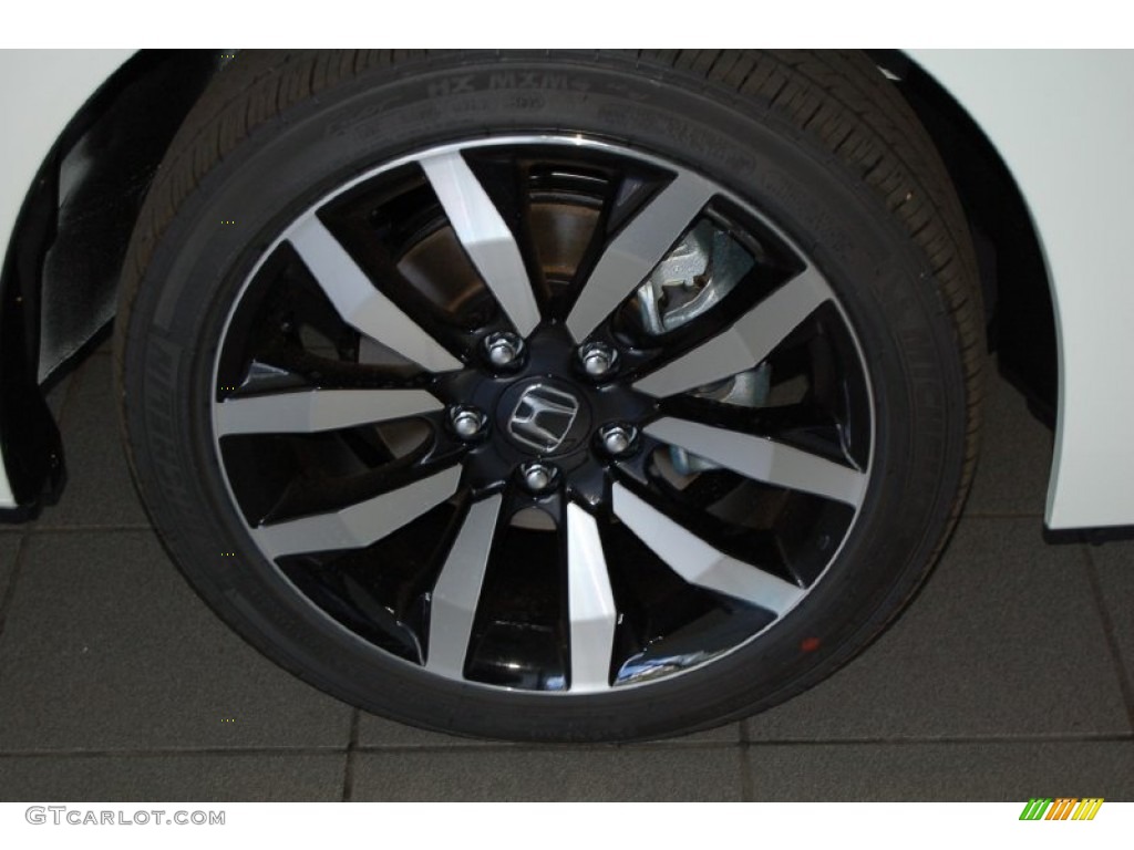 2015 Civic EX-L Coupe - Taffeta White / Gray photo #4