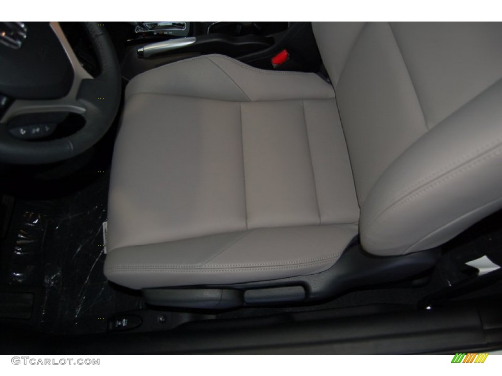 2015 Civic EX-L Coupe - Taffeta White / Gray photo #13
