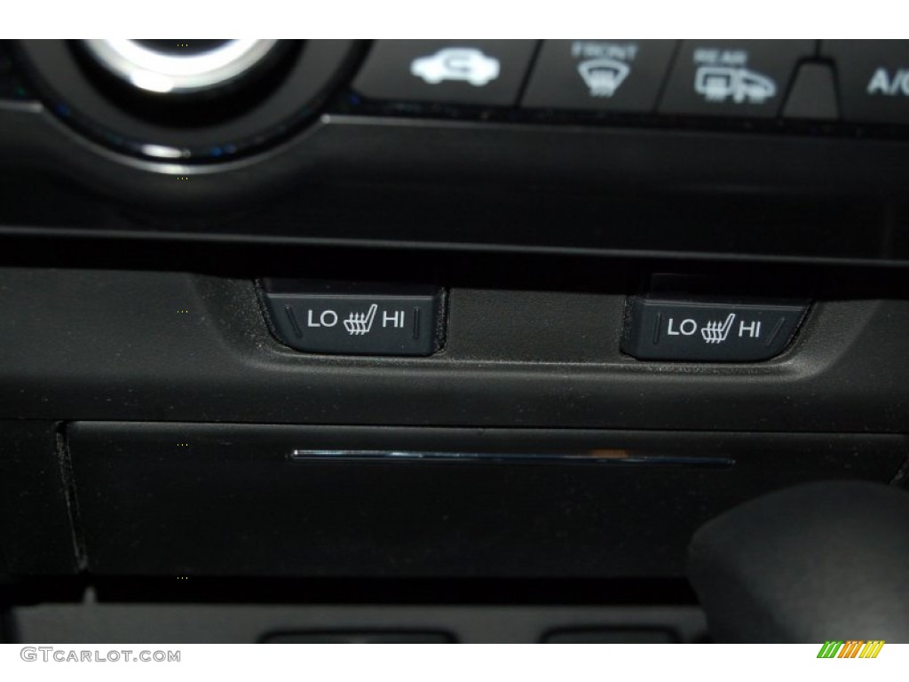 2015 Civic EX-L Coupe - Taffeta White / Gray photo #16