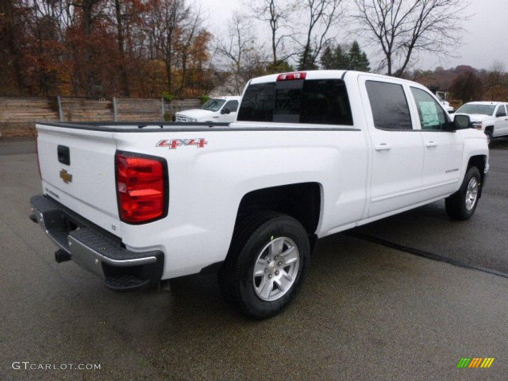 2015 Silverado 1500 LT Crew Cab 4x4 - Summit White / Jet Black photo #6