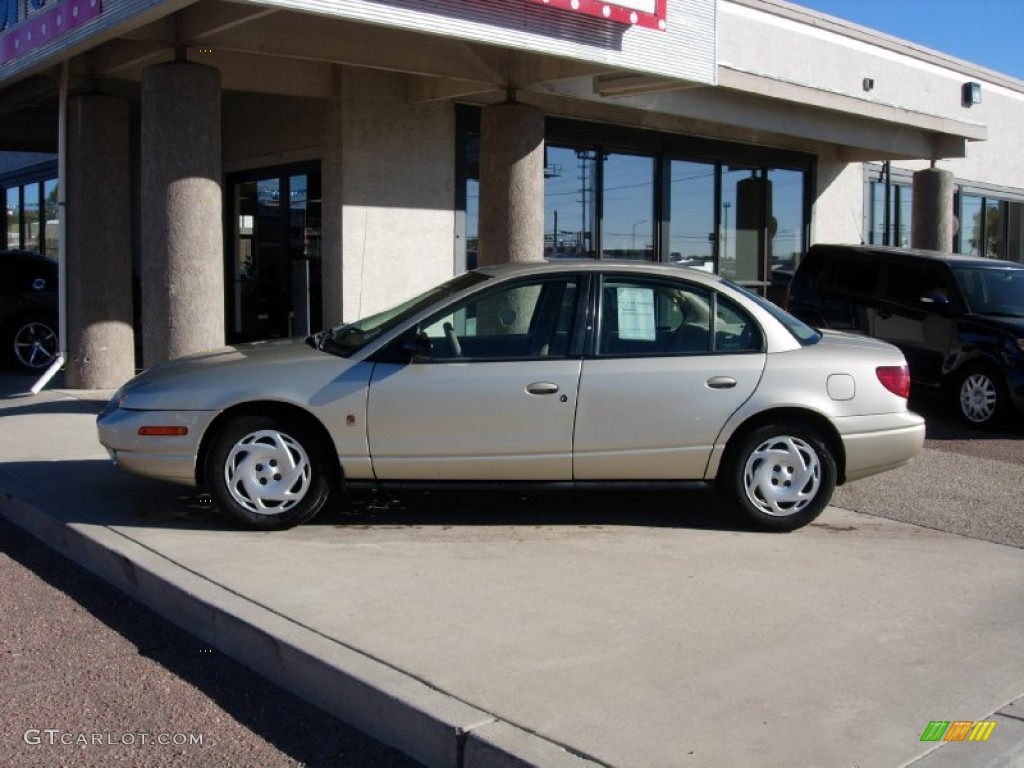 2001 S Series SL2 Sedan - Gold / Tan photo #2