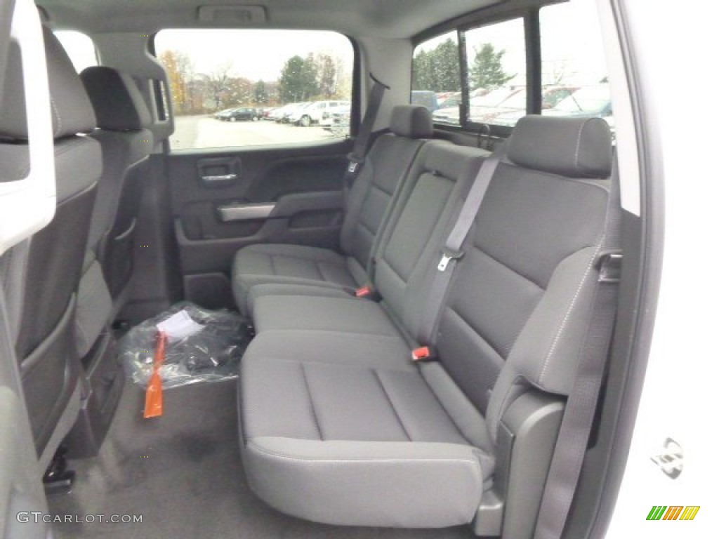 2015 Chevrolet Silverado 1500 LT Crew Cab 4x4 Rear Seat Photo #98903806