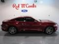 2015 Ruby Red Metallic Ford Mustang EcoBoost Premium Coupe  photo #7