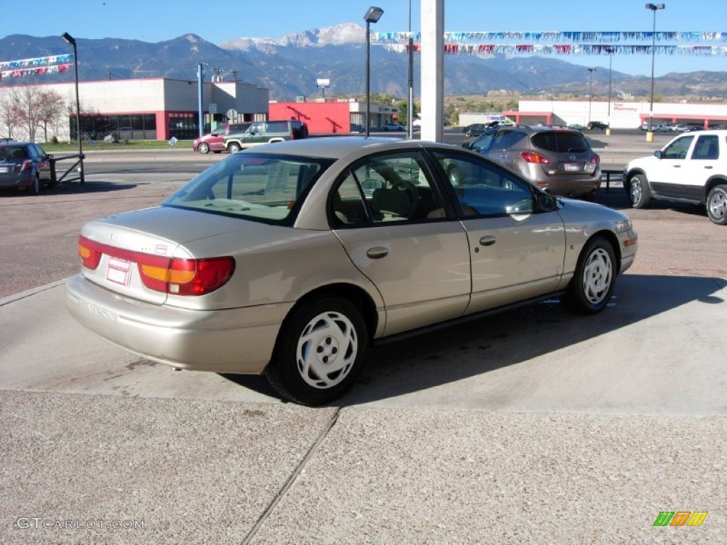 2001 S Series SL2 Sedan - Gold / Tan photo #5