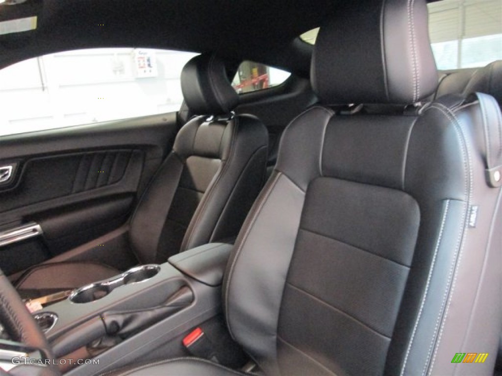 2015 Ford Mustang EcoBoost Premium Coupe Front Seat Photo #98903848
