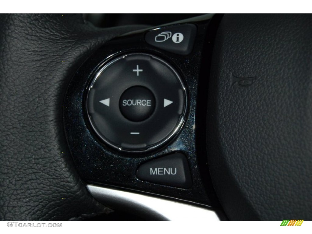 2015 Civic EX-L Coupe - Taffeta White / Gray photo #23