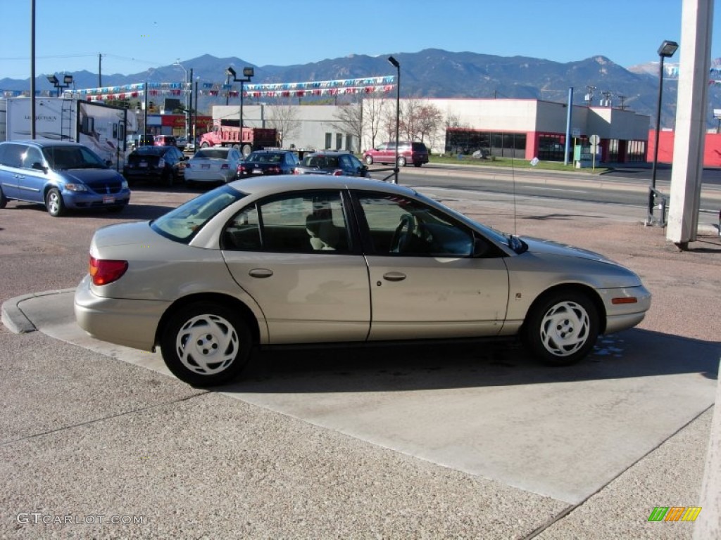2001 S Series SL2 Sedan - Gold / Tan photo #6