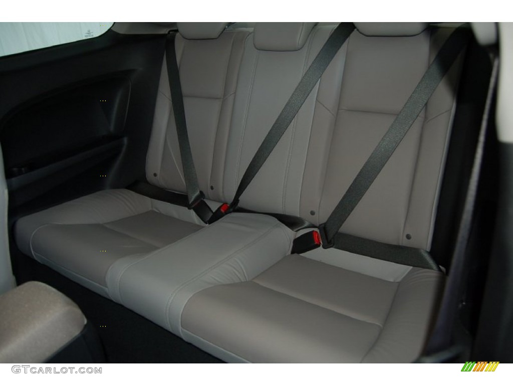 2015 Civic EX-L Coupe - Taffeta White / Gray photo #24