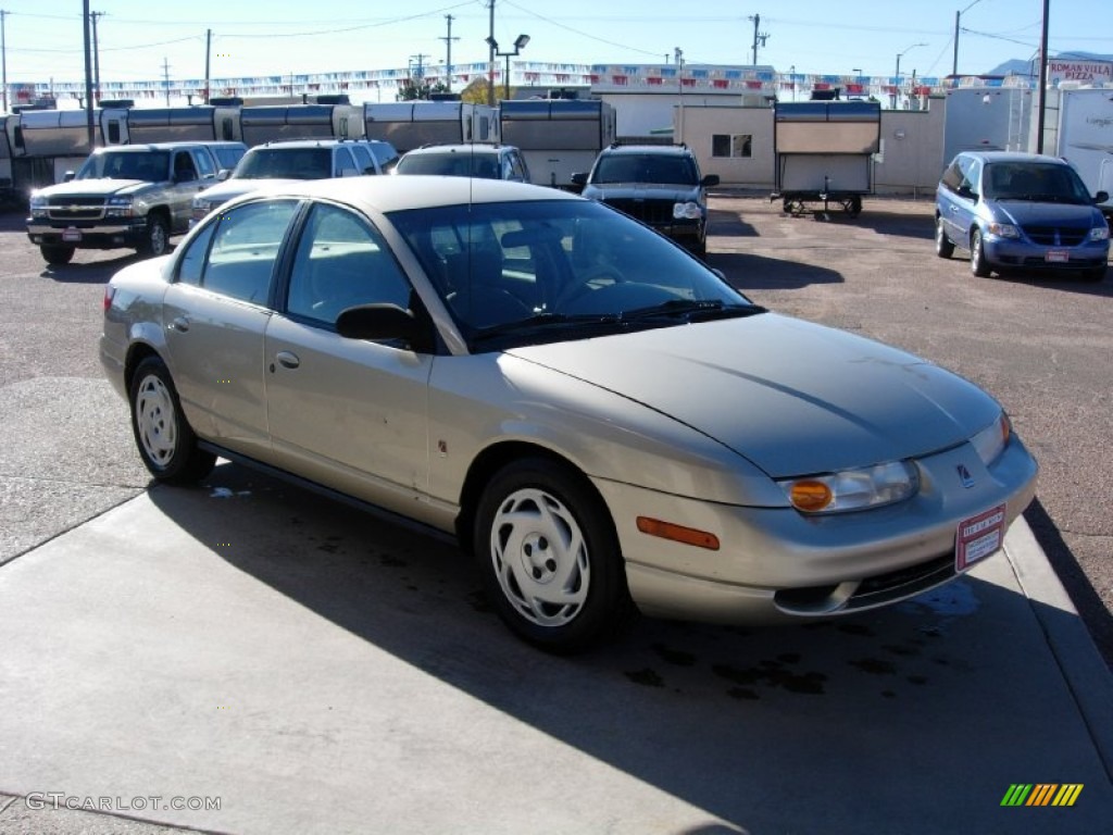 2001 S Series SL2 Sedan - Gold / Tan photo #7