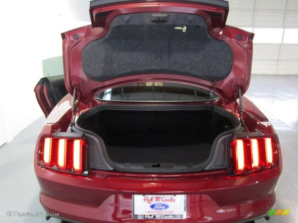 2015 Mustang EcoBoost Premium Coupe - Ruby Red Metallic / Ebony photo #11