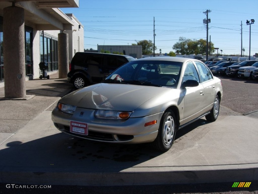 2001 S Series SL2 Sedan - Gold / Tan photo #10