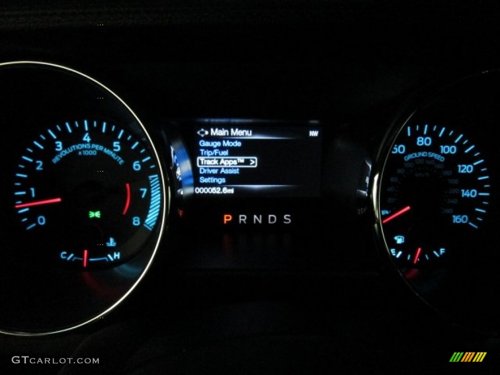 2015 Ford Mustang EcoBoost Premium Coupe Gauges Photo #98904130