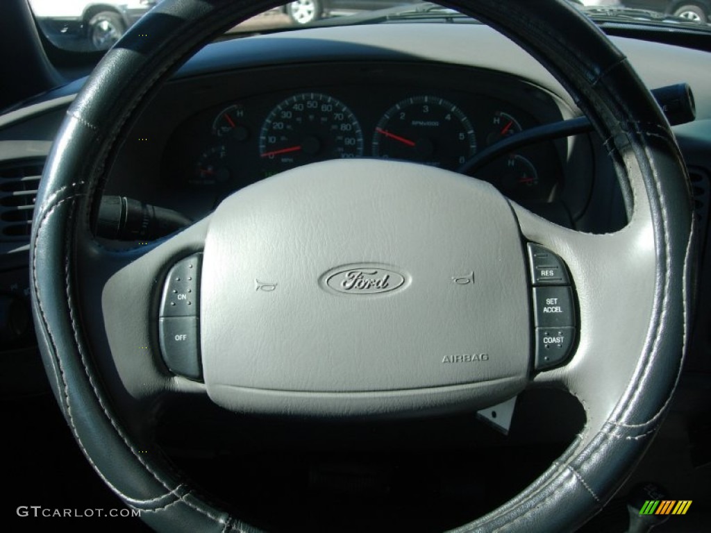 2002 F150 XLT SuperCab 4x4 - Silver Metallic / Dark Graphite photo #11