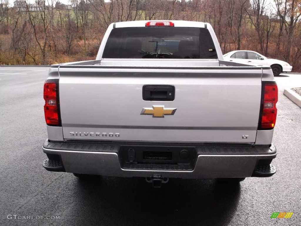 2015 Silverado 1500 LTZ Crew Cab 4x4 - Silver Ice Metallic / Jet Black photo #7