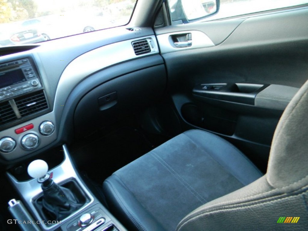 2008 Impreza WRX STi - WR Blue Mica / Carbon Black/Graphite Gray Alcantara photo #14
