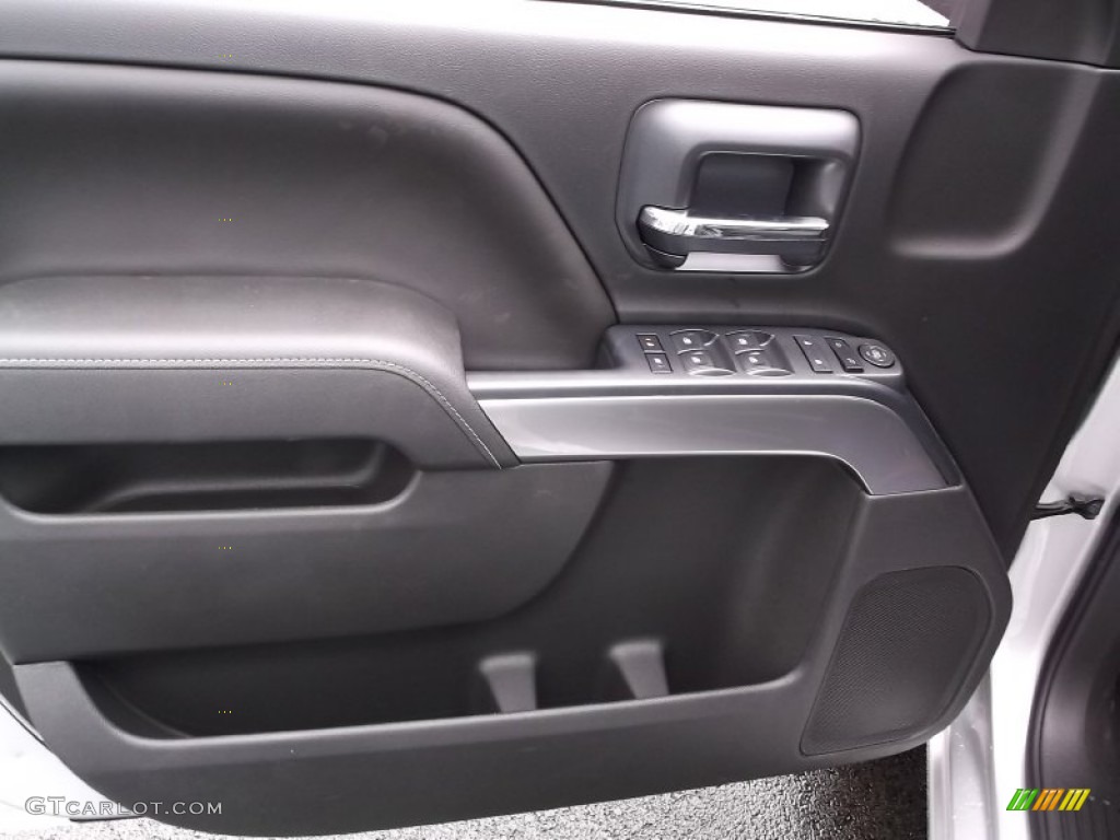2015 Silverado 1500 LTZ Crew Cab 4x4 - Silver Ice Metallic / Jet Black photo #14