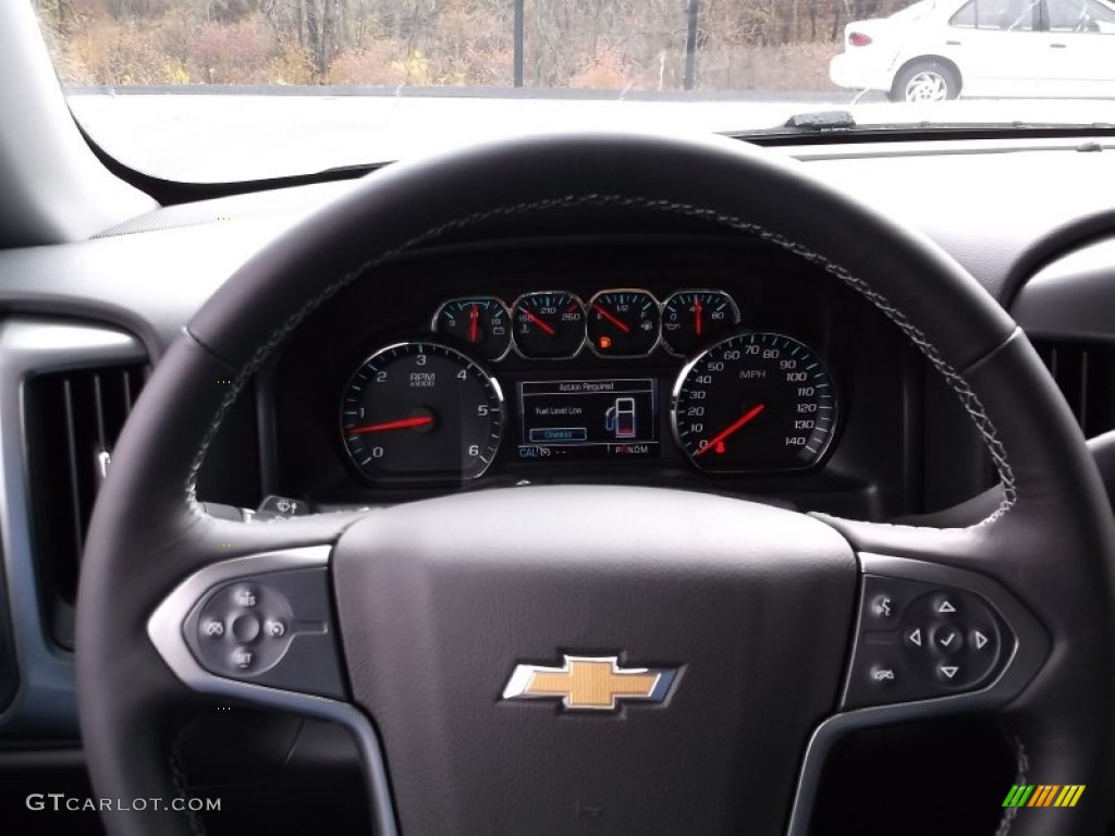 2015 Silverado 1500 LTZ Crew Cab 4x4 - Silver Ice Metallic / Jet Black photo #18