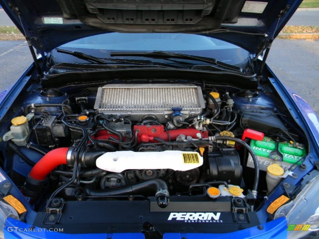 2008 Impreza WRX STi - WR Blue Mica / Carbon Black/Graphite Gray Alcantara photo #24
