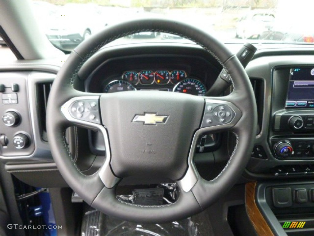 2015 Chevrolet Silverado 1500 LTZ Double Cab 4x4 Steering Wheel Photos